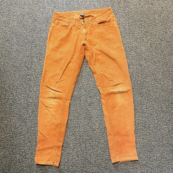 Patagonia Burnt Orange Corduroy Pants